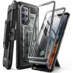 SUPCASE UB Pro Serisi Ekstra ereveli Galaxy S22 Ultra Klf-Camogrey