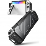 SUPCASE UB Pro Serisi Nintendo Switch OLED Klf (MIL-STD-810G)-FrostBlack