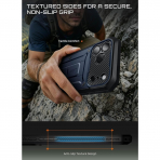 SUPCASE UB Pro iPhone 18 Pro Max Kemer Klipsi K�l�f-Azure