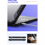 SUPCASE Unicorn Beetle MacBook Neo Laptop K�l�f�-Black