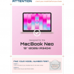 SUPCASE Unicorn Beetle MacBook Neo Laptop K�l�f�-Blush