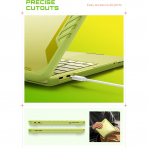 SUPCASE Unicorn Beetle MacBook Neo Laptop K�l�f�-Citrus