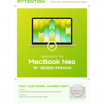 SUPCASE Unicorn Beetle MacBook Neo Laptop K�l�f�-Citrus