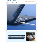 SUPCASE Unicorn Beetle MacBook Neo Laptop K�l�f�-Indigo