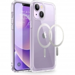 SUPCASE Unicorn Beetle Mag Serisi iPhone 14 Plus Klf (MIL-STD-810G)-Clear