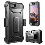 SUPCASE Apple iPhone 7 Unicorn Beetle PRO Serisi Klf (Ekran Koruyucu Dahildir)-Black