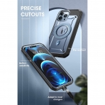 SUPCASE Unicorn Beetle Pro Mag Serisi iPhone 13 Pro Max Klf (MIL-STD-810G)-Blue