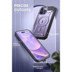 SUPCASE Unicorn Beetle Pro Mag Serisi iPhone 14 Pro Max Klf (MIL-STD-810G)-Purple