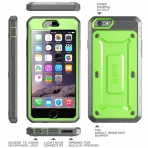 SUPCASE iPhone 6 / 6S Unicorn Beetle Pro Rugged Holster Klf-Green