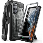SUPCASE Unicorn Beetle Pro Serisi Galaxy S22 Ultra K�l�f-CamoGrey