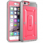 SUPCASE iPhone 6 Plus Unicorn Beetle Pro Serisi Klf (Ekran Koruyucu Dahildir)-Pink
