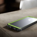 SUPCASE iPhone 6 / 6S Unicorn Beetle Serisi Hybrid Bumper Klf-Clear Green
