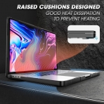 SUPCASE Unicorn Beetle MacBook Pro M4 Klf (14 in)-Black Red