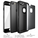 Supcase iPhone 7 Full Body Rugged Klf (3 Adet)