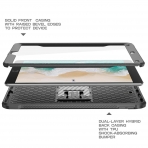 SUPCASE iPad Pro Unicorn Beetle PRO Seri Kılıf (10.5 inç)-Black-Black