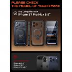 SUPCASE iPhone 17 Pro Max UB Grip Rugged MagSafe K�l�f-Black