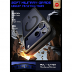 SUPCASE iPhone 18 Pro Max Standl� K�l�f-Black