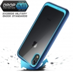 SUPCASE iPhone XR Unicorn Beetle Style Serisi Klf-Blue