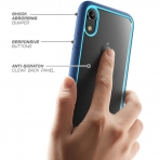 SUPCASE iPhone XR Unicorn Beetle Style Serisi Klf-Blue