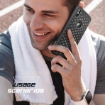 SUPCASE iPhone XS Unicorn Beetle Sport Serisi Klf-Black