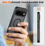 SUPFINE Google Pixel 11 Pro Manyetik K�l�f-Black