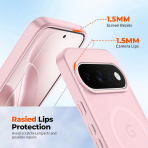 SUPFINE Google Pixel 11 Pro Manyetik K�l�f-Pink