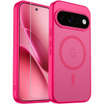 SUPFINE Google Pixel 11 Pro Manyetik K�l�f-Hot Pink