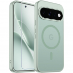 SUPFINE Google Pixel 11 Pro Manyetik K�l�f-Light Green