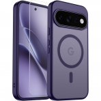 SUPFINE Google Pixel 11 Pro Manyetik K�l�f-Dark Purple