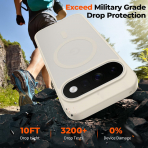SUPFINE Google Pixel 11 Pro Manyetik K�l�f-Stone