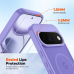 SUPFINE Google Pixel 11 Pro XL Manyetik K�l�f -Purple