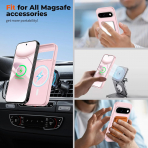 SUPFINE Google Pixel 11 Pro XL Manyetik K�l�f -Pink