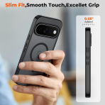 SUPFINE Google Pixel 11 Pro XL Manyetik K�l�f -Black