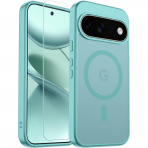 SUPFINE Google Pixel 11 Pro XL Manyetik K�l�f -Blue Green