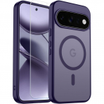 SUPFINE Google Pixel 11 Pro XL Manyetik K�l�f -Dark Purple