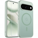 SUPFINE Google Pixel 11 Pro XL Manyetik K�l�f -Light Green