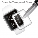 SUPTMAX Apple Watch Seri 2 Cam Ekran Koruyucu (42 mm)-White
