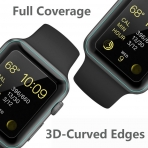 SUPTMAX Apple Watch Seri 3 Ekran Koruyucu (42mm) (Black)