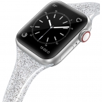 SWEES Simli Silikon Apple Watch Kay (45mm)-Black