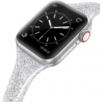 SWEES Simli Silikon Apple Watch Kay (41mm)-Black