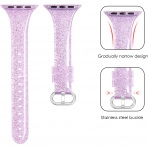 SWEES Simli Silikon Apple Watch Kay (41mm)-Lilac