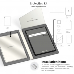 Sahara Case iPad Pro Şeffaf Kılıf/Cam Ekran Koruyucu (10.5 inç)-Clear