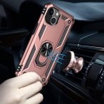 Sahara Case iPhone 14 KickStandl Klf (MIL-STD-810G) -Rose Gold