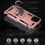 Sahara Case iPhone 14 KickStandl Klf (MIL-STD-810G) -Rose Gold