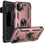 Sahara Case iPhone 14 KickStandl Klf (MIL-STD-810G) -Rose Gold