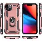 Sahara Case iPhone 14 KickStandl Klf (MIL-STD-810G) -Rose Gold