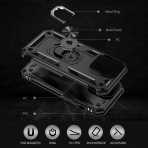 Sahara Case iPhone 14 Pro Max KickStandl Klf (MIL-STD-810G) 