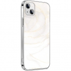 Sahara Case iPhone 14 Plus Darbeye Dayankl Klf-White Gold