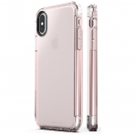 Sahara Case iPhone X Inspire effaf Klf/Cam Ekran Koruyucu-Clear Rose