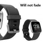 Sahiyeah Fitbit Versa Kay (Large)-Black